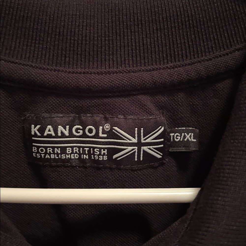 Kangol Cropped Polo Short Sleeve Top, EUC - Picture 5 of 7